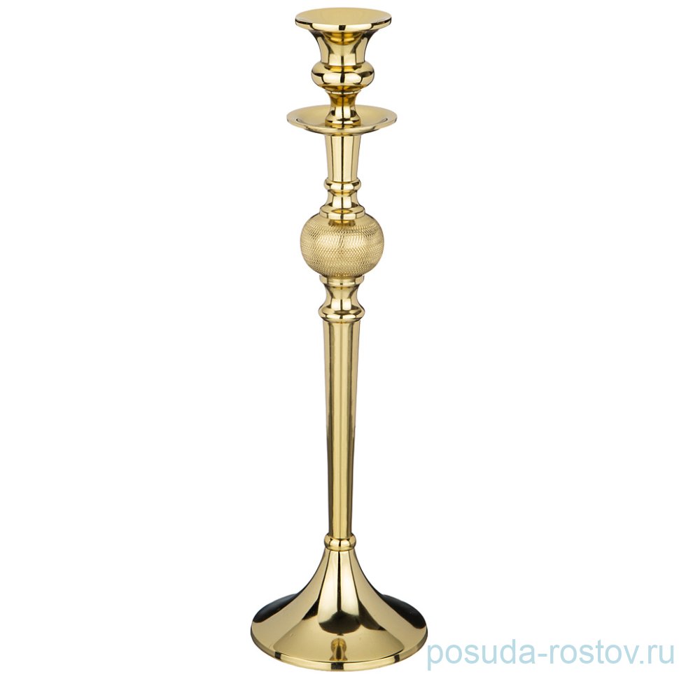Подсвечник 43 см "Бохо" золото / 268713