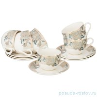 Набор чайных пар 280 мл 6 шт &quot;Лаурель&quot; / 208425