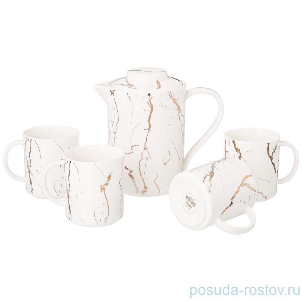 Чайный сервиз на 4 персоны 5 предмет "Fantasy /Белое" / 275475 Чайный сервиз на 4 персоны 5 предмет "Fantasy /Белое" / 275475