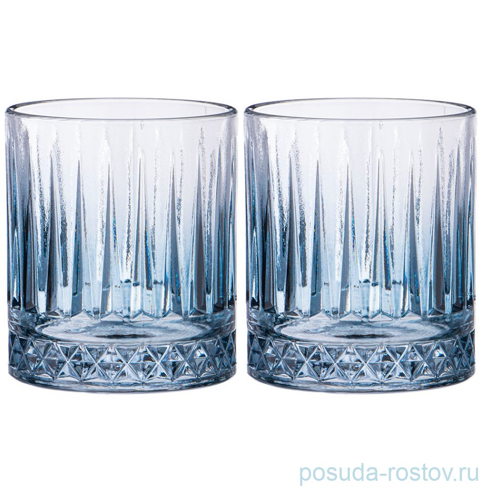 Стаканы для виски 380 мл 2 шт "Sencam /Grey" / 314244