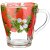 Кружка 250 мл "Фрукты круговые" в ассортименте  / 255717