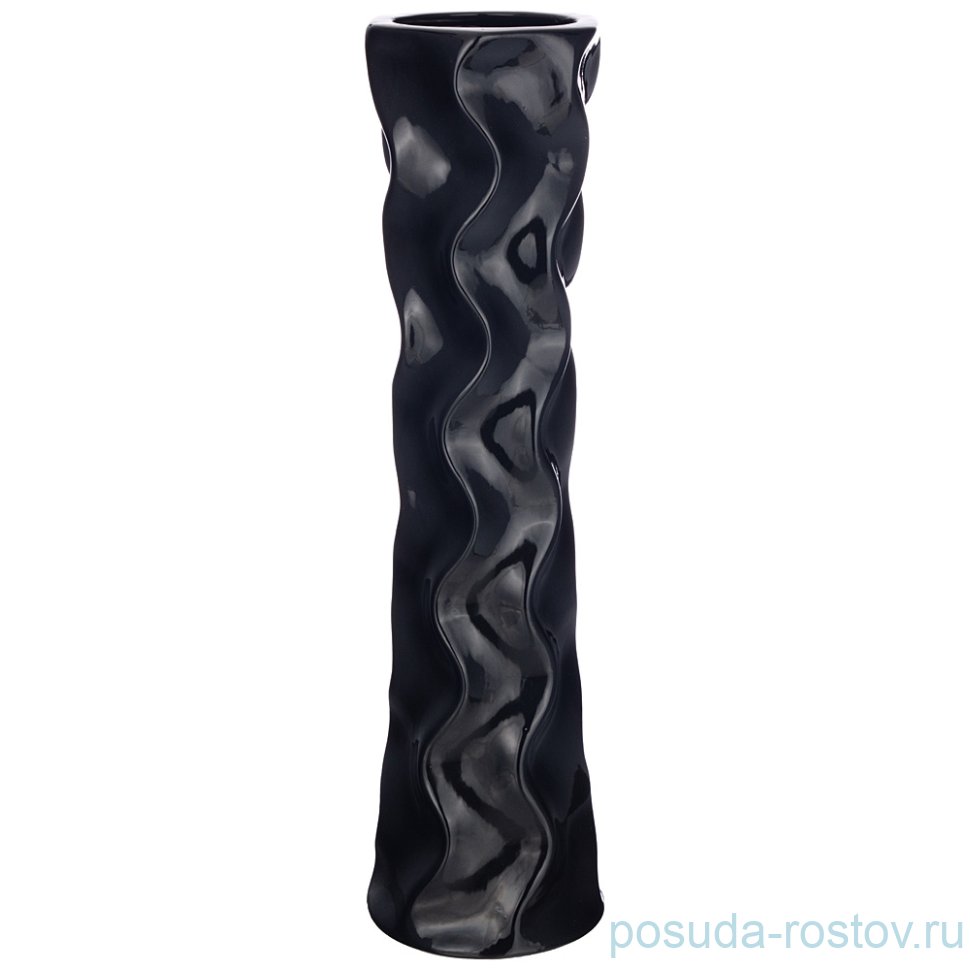 Ваза для цветов 58 см напольная "черная глазурь" / 233079 Ваза для цветов 58 см напольная "черная глазурь" / 233079
