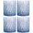 Стаканы для виски 310 мл 4 шт &quot;Diamant blue&quot; / 338237