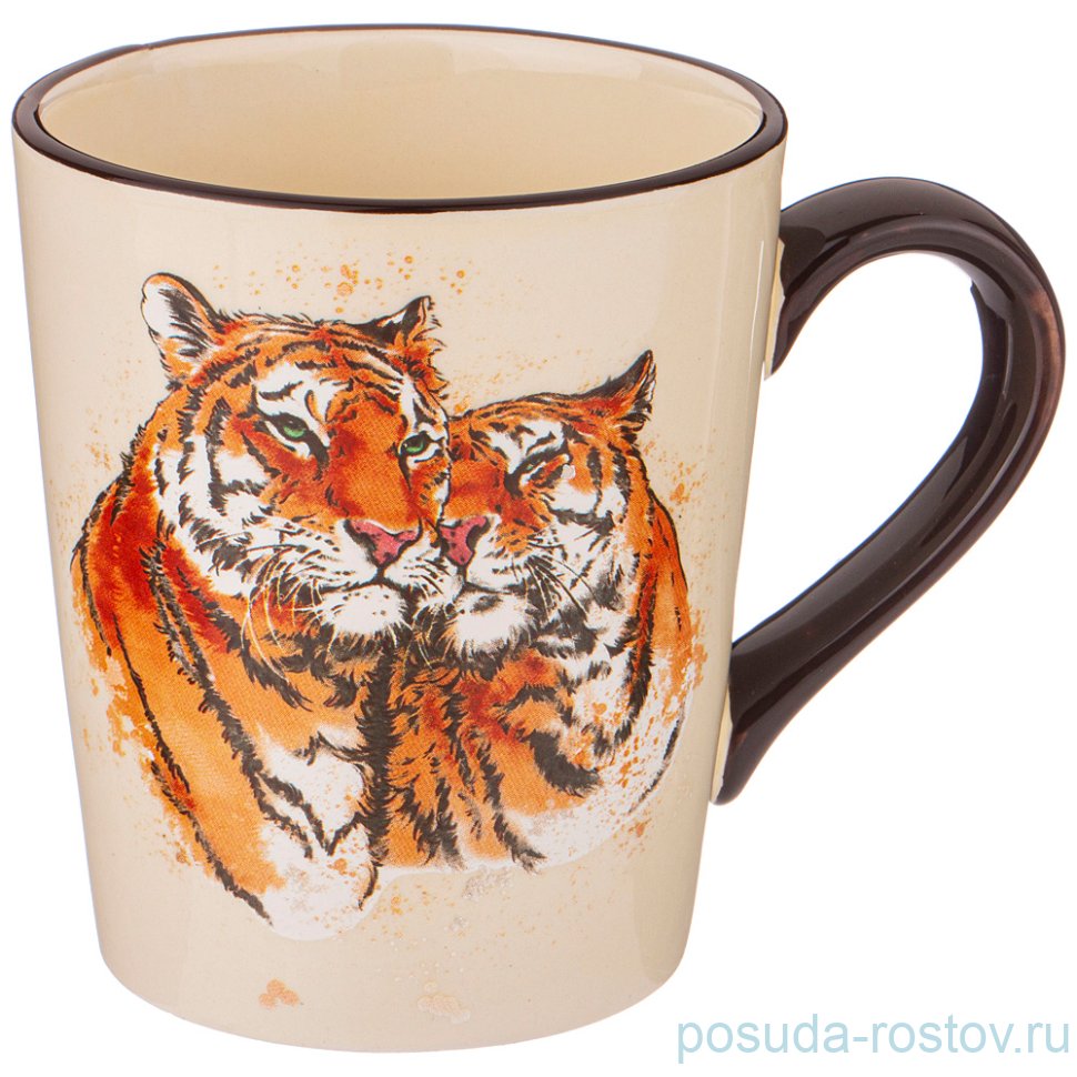 Кружка 400 мл "Tiger Amour" / 269348
