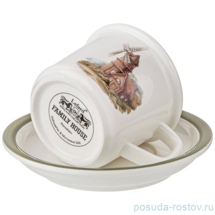 Чайная пара 200 мл &quot;Family house&quot; (2шт.) / 341398