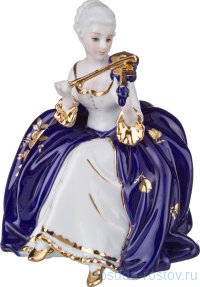 Статуэтка 14 х 12,5 х 16 см &quot;Blau weiss /Дама&quot; / 269592
