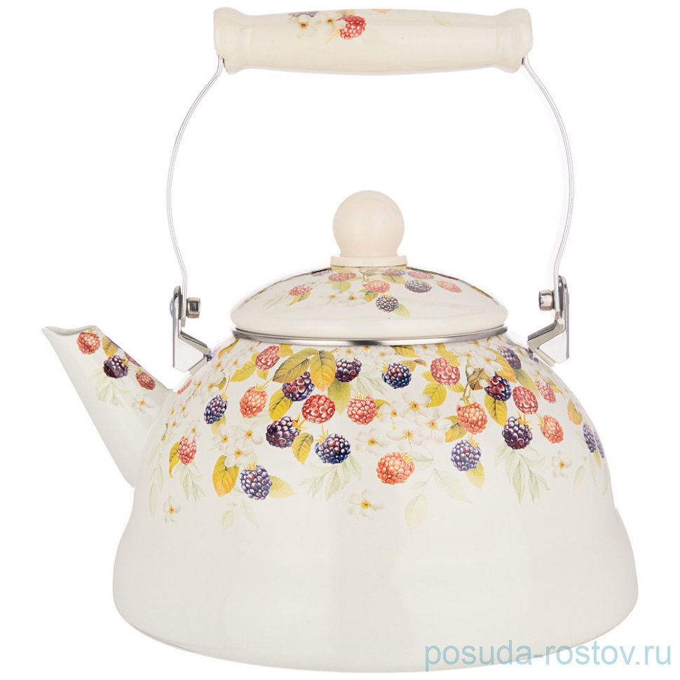 Чайник 3 л эмалированный "ежевика" / 270671