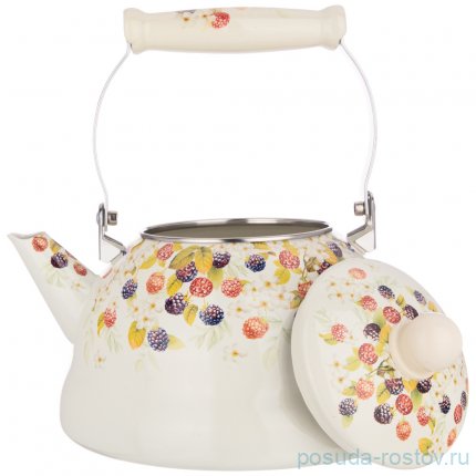 Чайник 3 л эмалированный &quot;ежевика&quot; / 270671