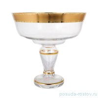Ваза для фруктов 24 см н/н &quot;Матовая полоса /золото&quot; / 132476