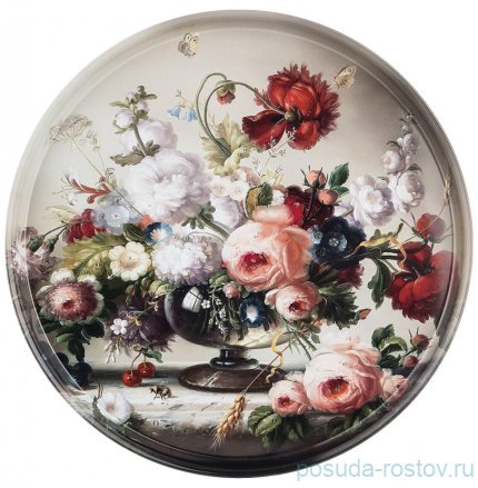 Поднос 33 х 2,1 см сервировочный &quot;Натюрморт&quot; / 209783