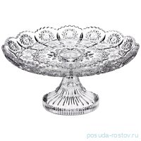 Конфетница 18 х 18 х 9,5 см н/н &quot;Muza Crystal /Резная&quot; / 169713