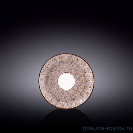 Блюдце 14 см сиреневое &quot;Splash&quot; / 261459