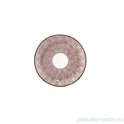 Блюдце 14 см сиреневое &quot;Splash&quot; / 261459