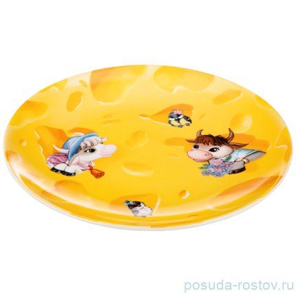Тарелка 20,5 см 1 шт &quot;коровки&quot; / 224925