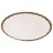 Блюдо 50 х 4,5 см круглое &quot;Широкая отводка золото&quot; / 194447