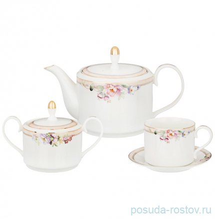 Чайный сервиз на 6 персон 14 предметов (без молочника) &quot;Romance&quot; / 293301