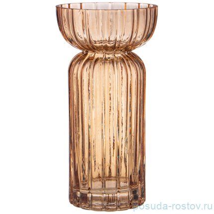 Ваза для цветов 12,5 х 25 см &quot;Creation amber&quot;  / 336360