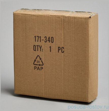 Блюдо 23,5 х 5 см фигурное глубокое 1 л &quot;Charm&quot; / 375939