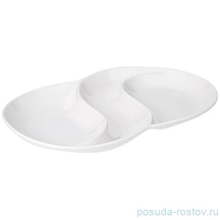 Менажница 34 х 22 х 3 см овальная &quot;Native&quot; / 340567