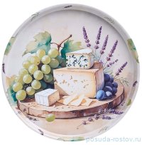 Поднос сервировочный 33 х 2,1 см &quot;Gourmet feast&quot; / 378382