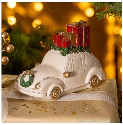 Статуэтка 16 х 8 х 11 см &quot;Машинка с подарками&quot;  / 379534