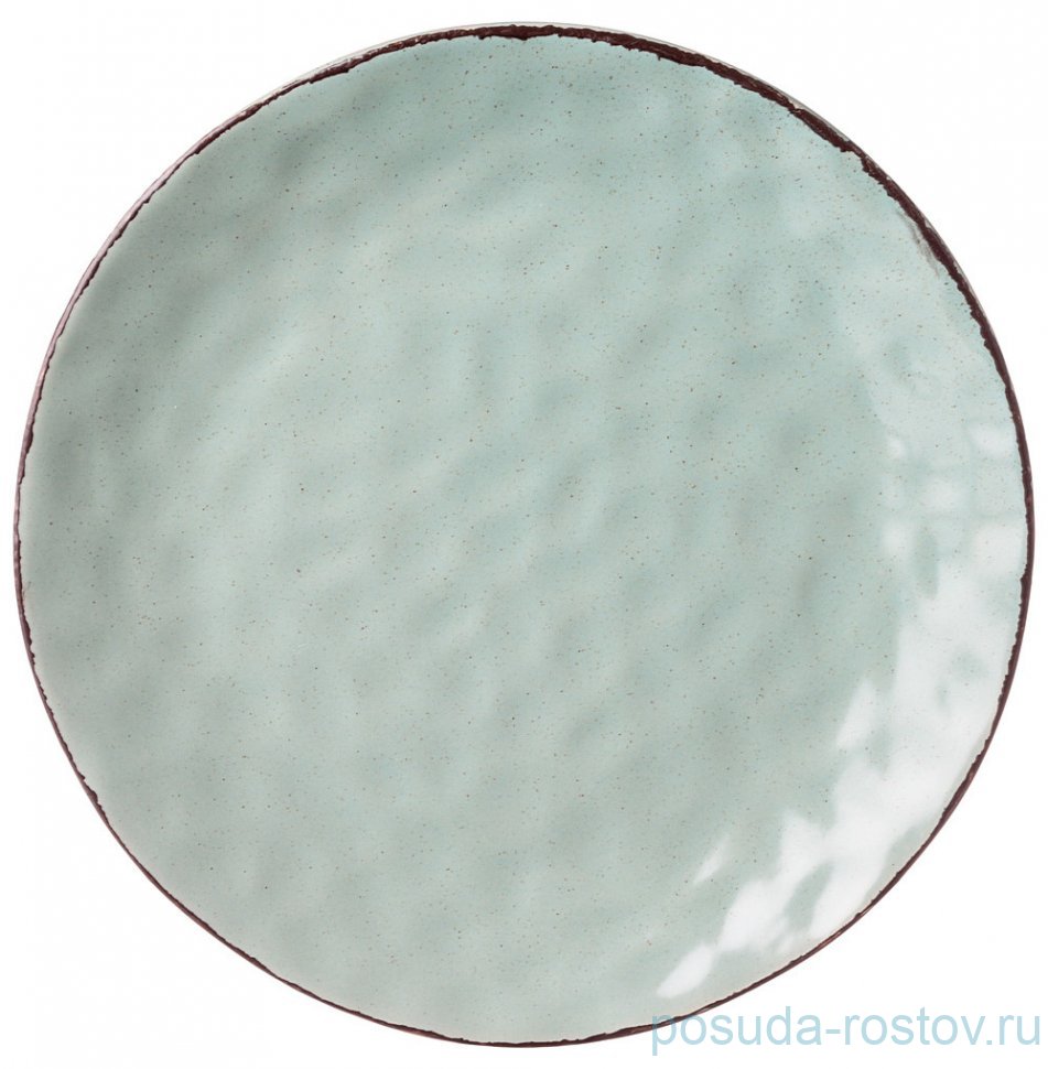 Тарелка 19 см "Отражение /Зелёная мята" (6шт.) / 302259