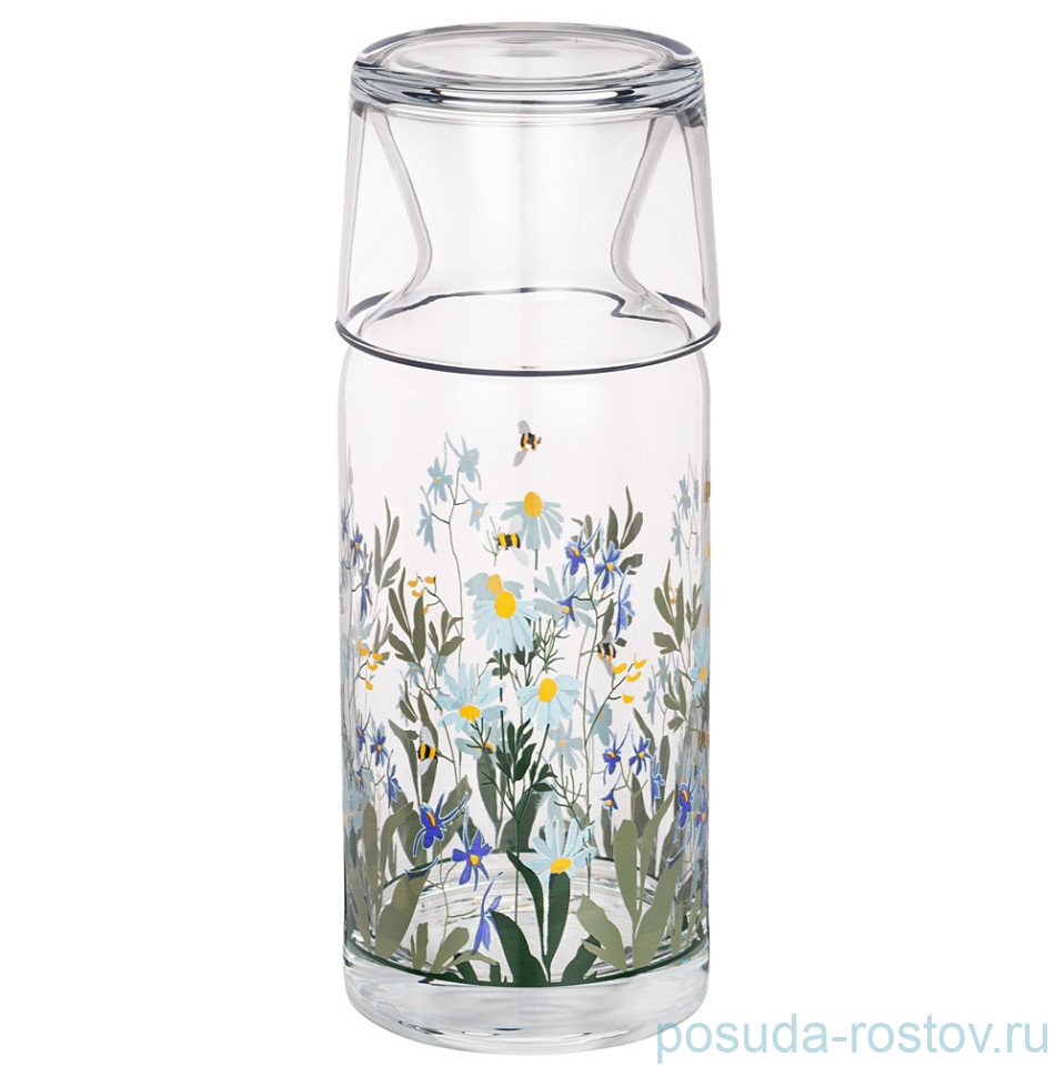 Графин для воды 700 мл с крышкой-стаканом "Spring" / 328660 Графин для воды 700 мл с крышкой-стаканом "Spring" / 328660