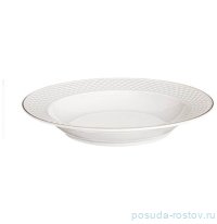 Набор тарелок 23 см 6 шт глубокие &quot;Диаманд Голд&quot; / 303784