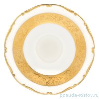 Набор блюдец 12 см 6 шт &quot;Офелия /Золотая лента&quot; / 351564