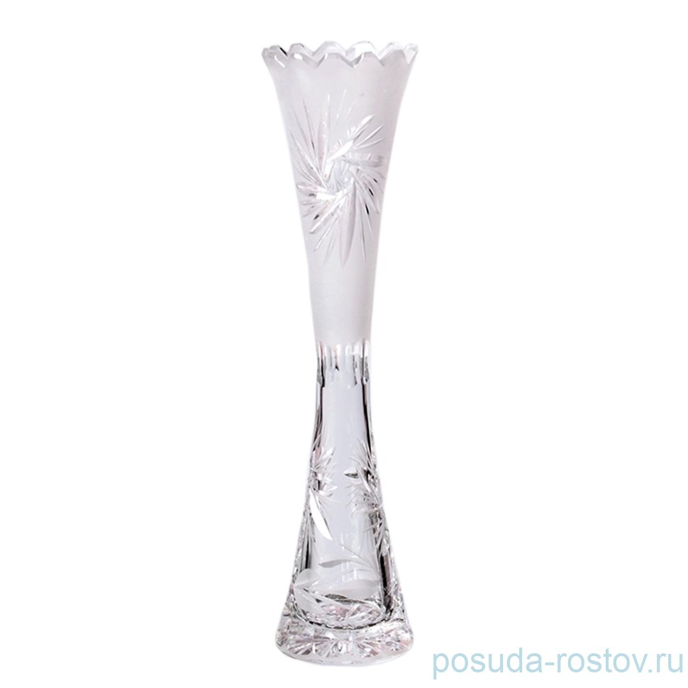 Ваза для цветов 25 см "Резная" / 138196
