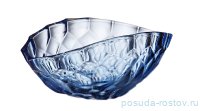 Ваза для фруктов 40 см &quot;Медовые соты /Синий&quot; / 103870