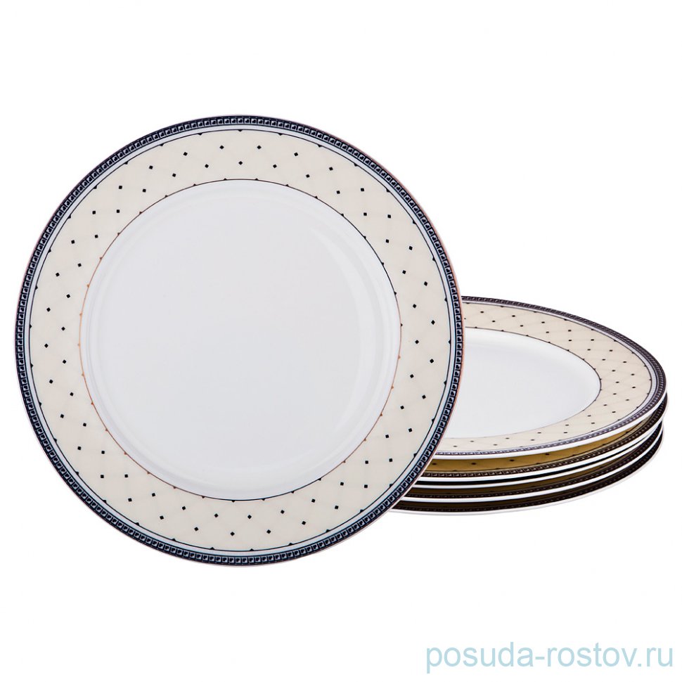 Набор тарелок 25 см 6 шт "Бриджит" / 187396 Набор тарелок 25 см 6 шт "Бриджит" / 187396