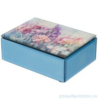Шкатулка 16 х 12 х 6 см &quot;Арт коллекция /Ирисы&quot; / 329558