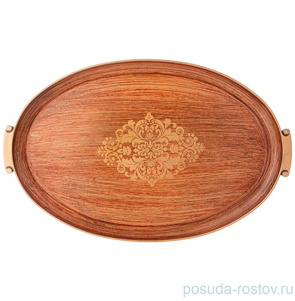 Поднос 49 х 32 см овальный "Стильная кухня" / 329685