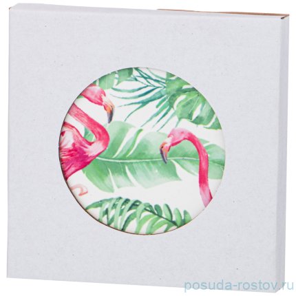 Подставка под горячее 10,3 см &quot;Фламинго&quot; / 224791