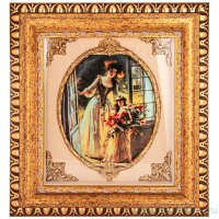 Панно настенное 32 х 26 см багет 64 х 56 см &quot;Арте&quot; / 276595