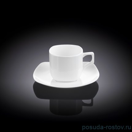 Набор кофейных пар 90 мл 2 шт &quot;Ilona&quot; / 260699