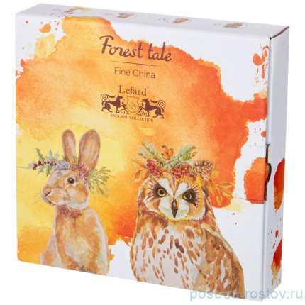 Тарелка 19 см 1 шт &quot;Лесная сказка /Сова&quot; / 213599