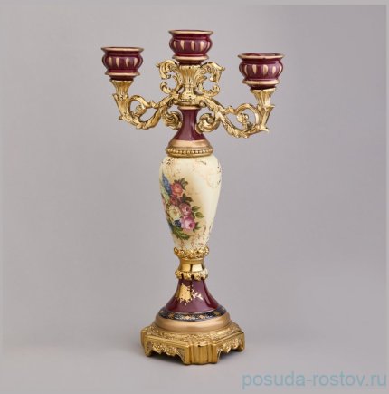 Подсвечник 3-х рожковый 32 х 15 х 50 см / 368894