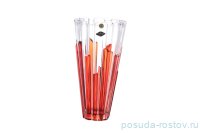 Ваза для цветов 30 см &quot;Болеро /Красная&quot; / 145985