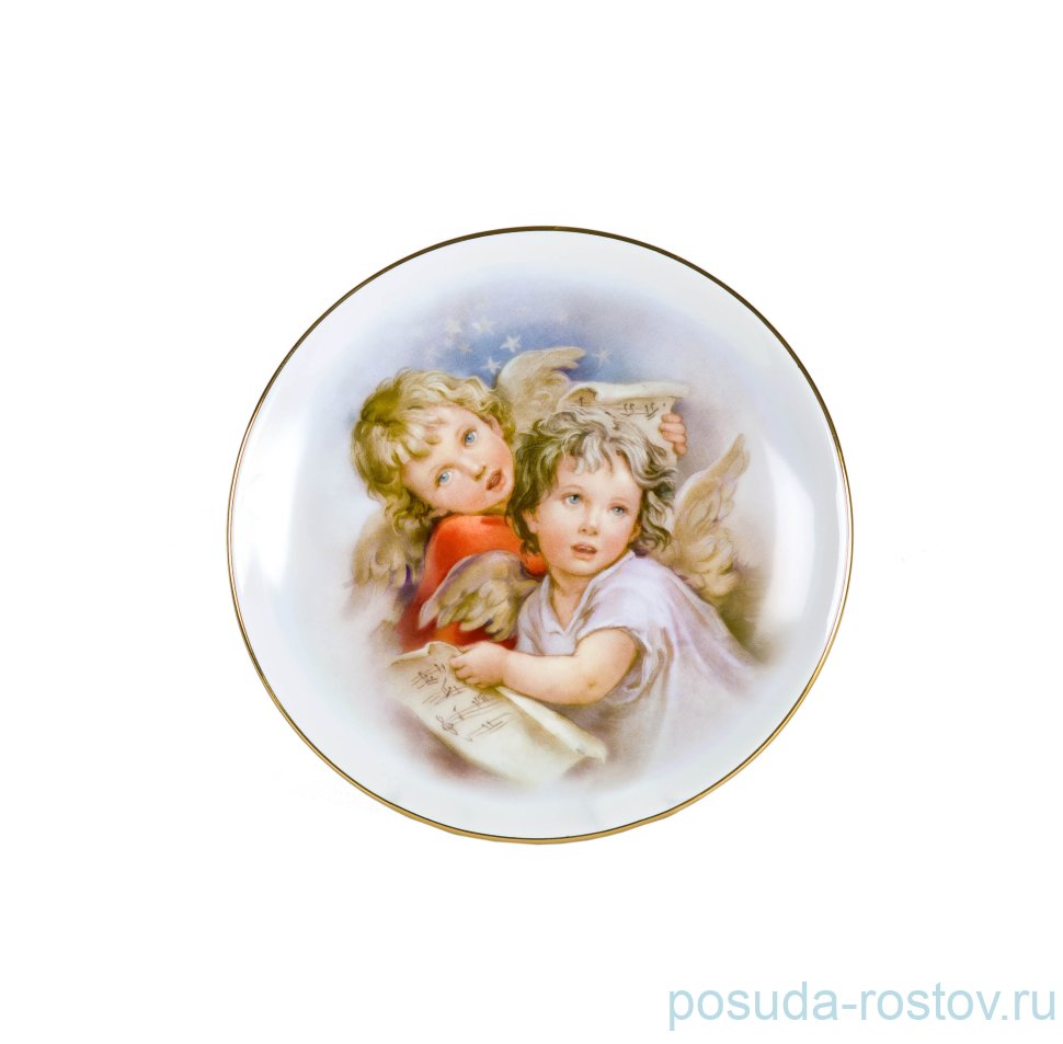 Тарелка декоративная 21 см настенная "Ангелочки" 2 / 158846 Тарелка декоративная 21 см настенная "Ангелочки" 2 / 158846