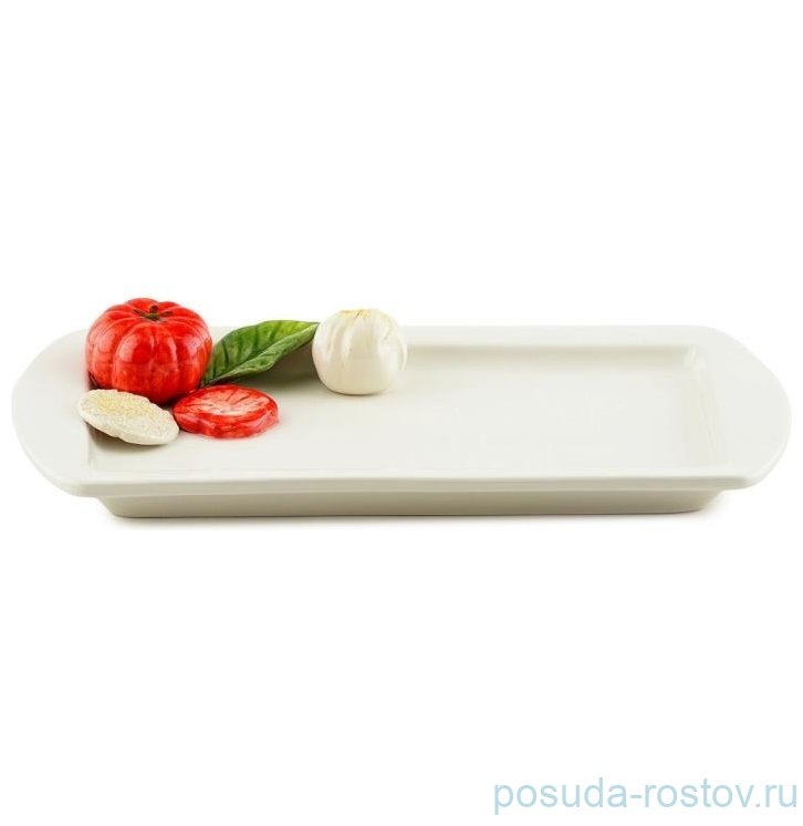 Поднос 30 16 см прямоугольный "Mozzarella" / 334302
