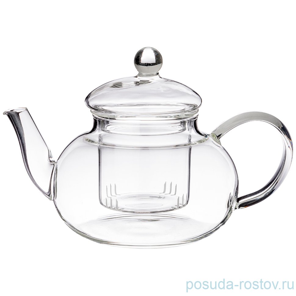 Заварочный чайник 700 мл со стеклянным ситечком "Agness" / 195751