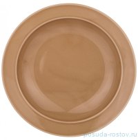 Тарелка 22,5 см глубокая &quot;Tint /Мокко&quot; (6шт.) / 263509