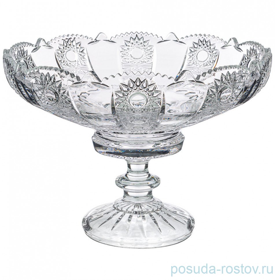 Фруктовница 30 х 22 см н/н "MUZA CRYSTAL" / 231399