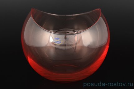 Ваза для цветов 20 см красная &quot;Gondola&quot; / 094705