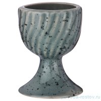 Набор подставок для яйца 4,5 х 4,5 х 6 см н/н серо-зелёные &quot;лимаж&quot; (12шт.) / 187087