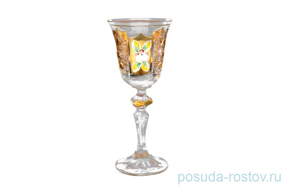 Рюмки 60 мл 6 шт "Лаура /Хрусталь с золотом" / 069360