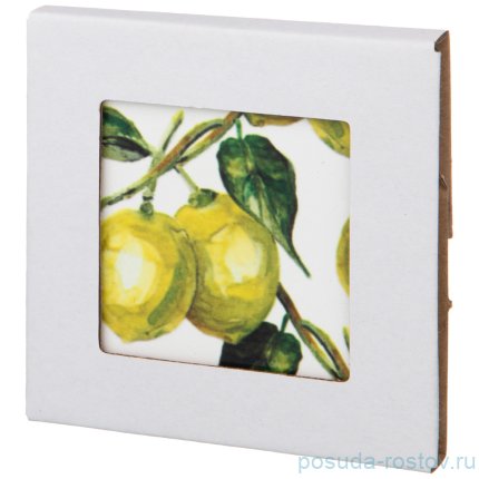 Подставка под горячее 10 х 10 см &quot;Лимоны&quot; / 225607