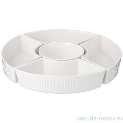 Менажница 5-ти секционная на подставке &quot;Herbal&quot; / 340921